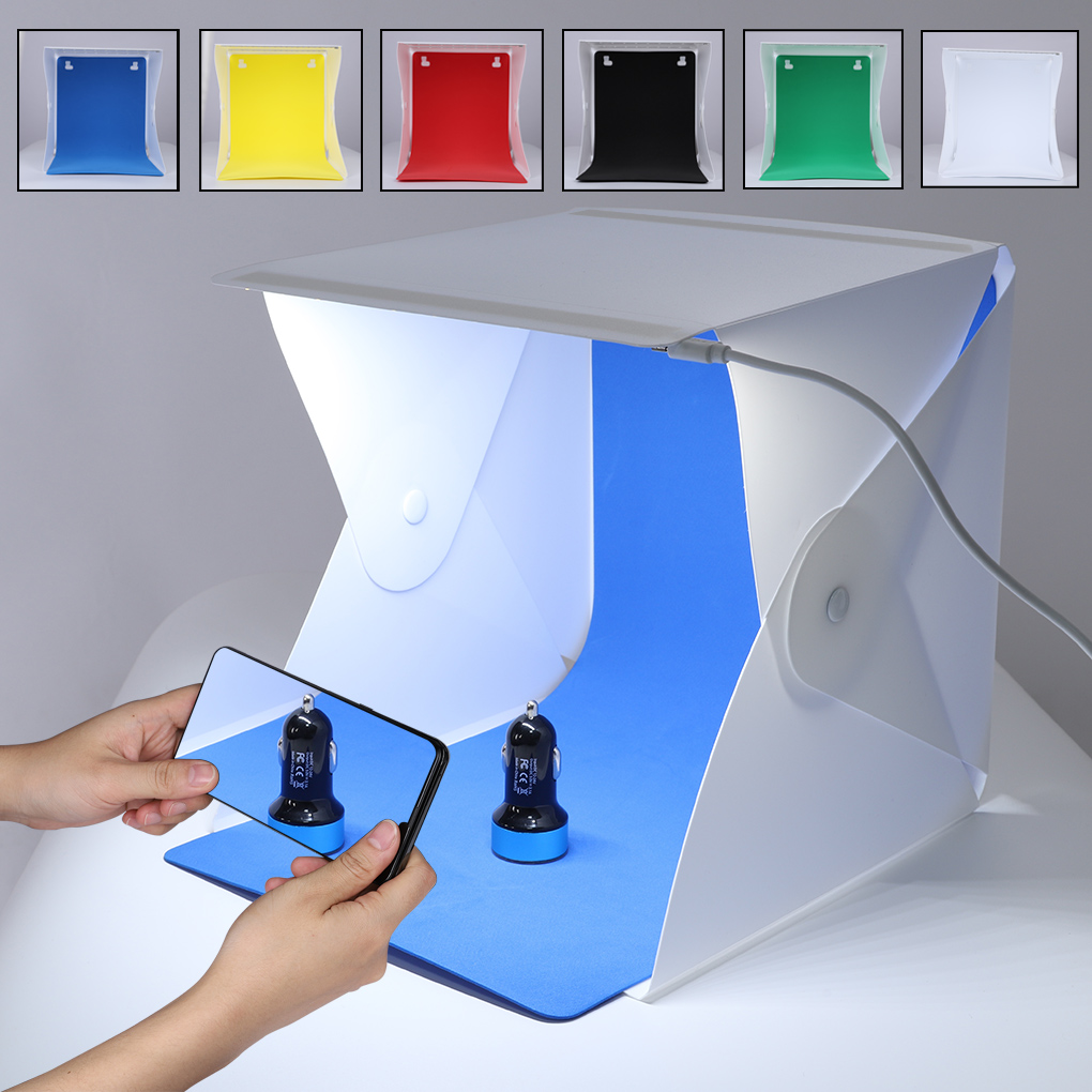 Softbox Portable Strip - Mini katlanır fotoğraf kabini Softbox küçük