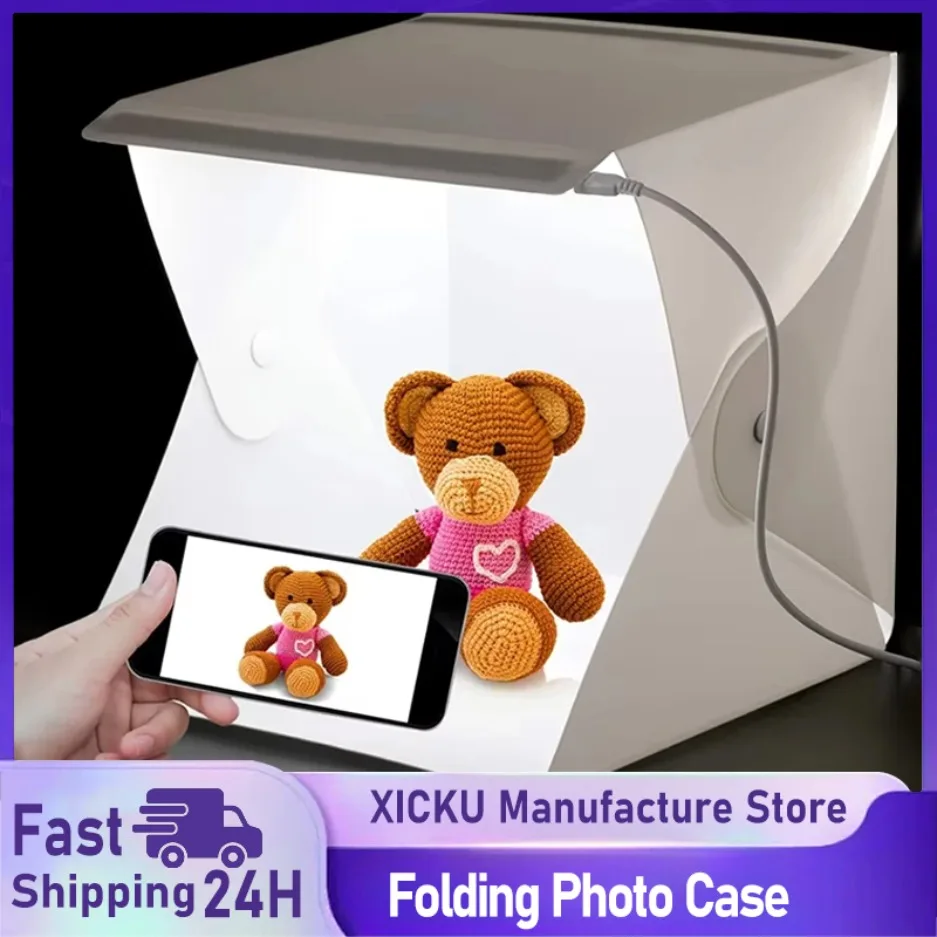 Softbox Portable Strip - Yeni Mini Katlanır fotoğraf kabini Softbox