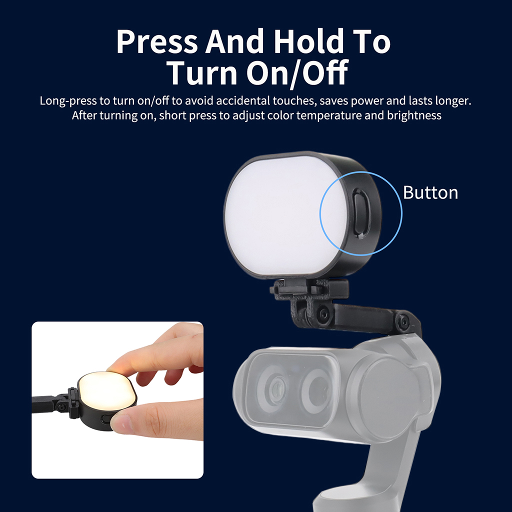 Photography Lighting Kit Portable - Insta360 Luna Ultra için Taşınabilir Gimbal