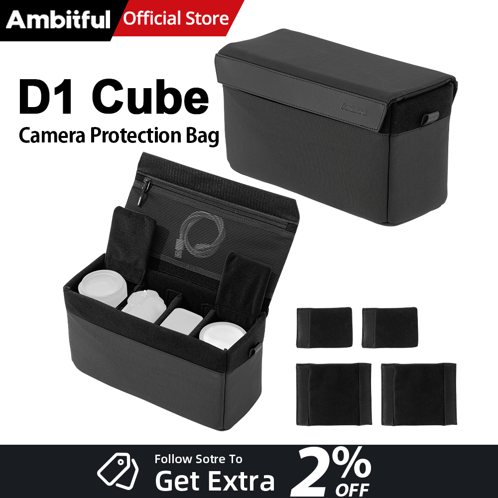 Photography Lighting Equipment Bags - AMBITFUL D1 Küp Su Geçirmez DSLR