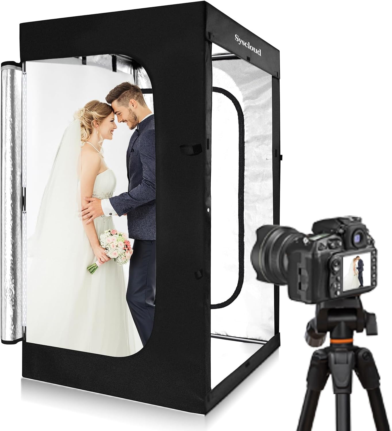 Photography Lighting Tent - Kısılabilir LED Fotoğraf Stüdyosu Işık Çadırı,