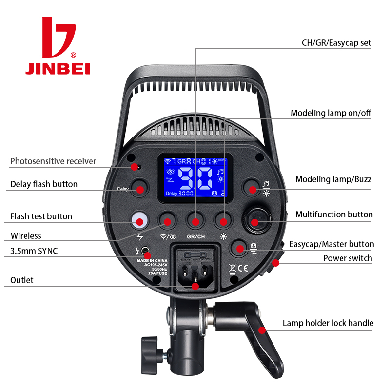 Good Lighting In Photography - JINBEI DPX-800II 800W 25W LED Fotoğraf