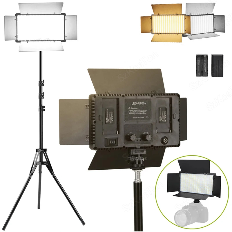 Photography Umbrella Lighting Kit - U800 U600 LED fotoğraf stüdyosu Video