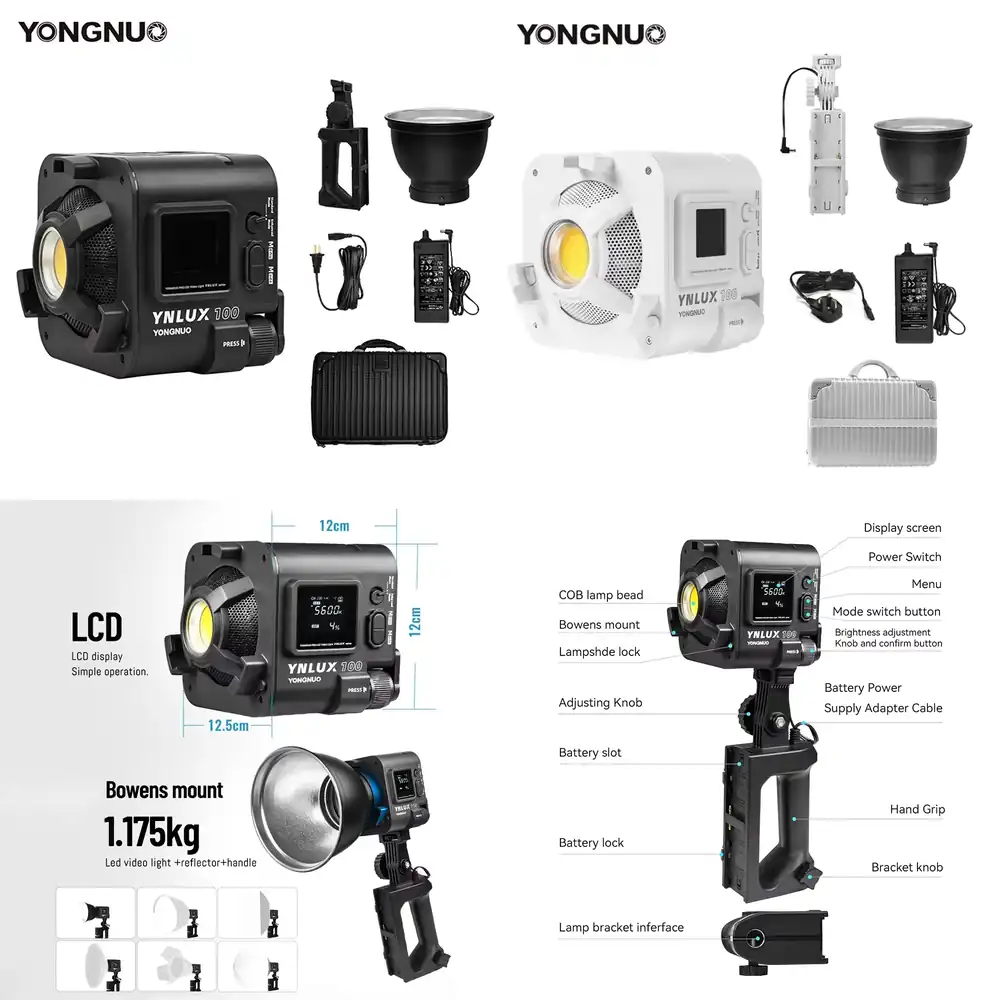YONGNUO YNLUX100 100W 3200K-56 - Photography Lighting Led incelemesi ve fiyatı