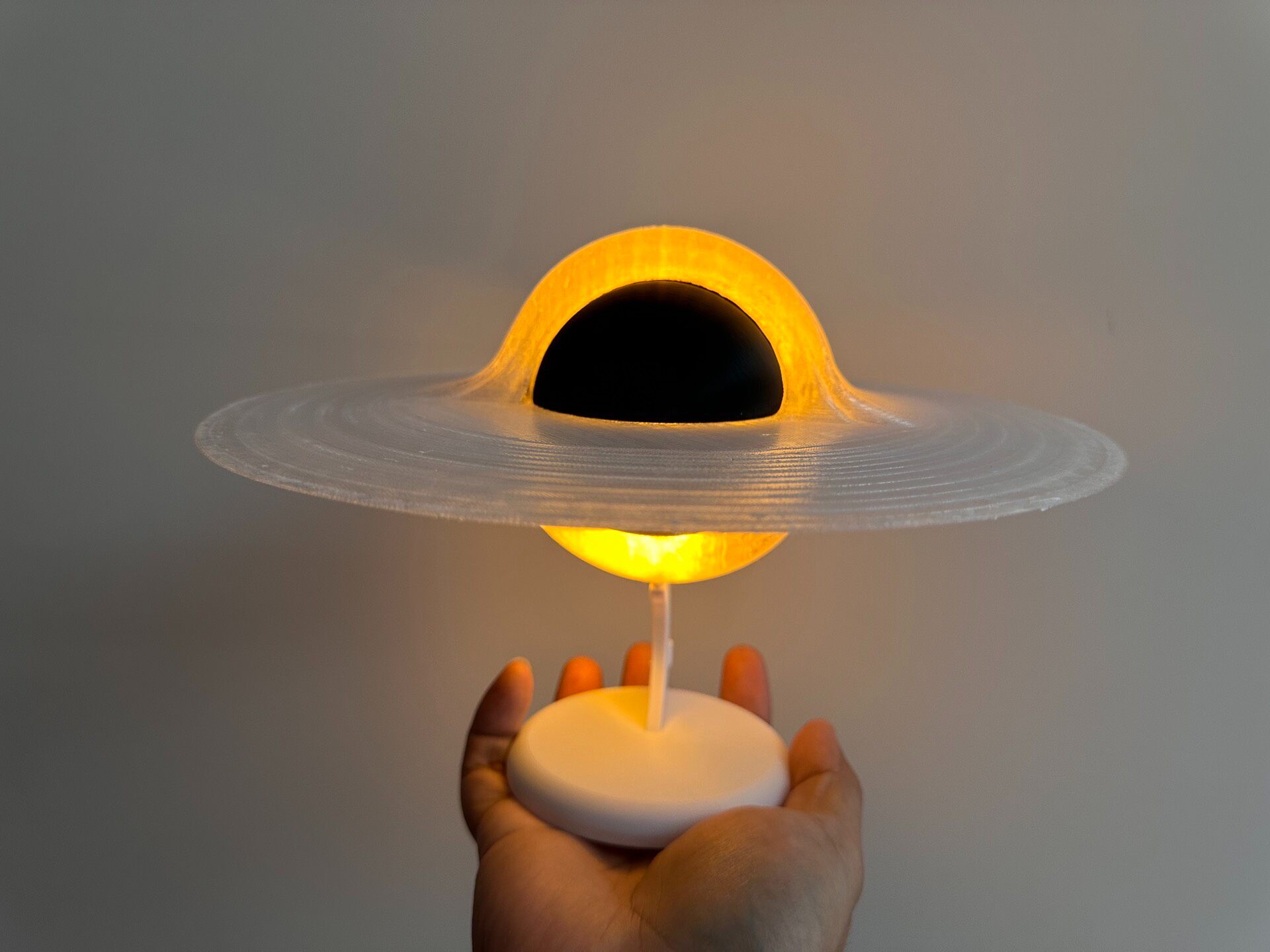 3D Baskılı Işıklı Kara Delik G - Led Ring Light 18 incelemesi ve fiyatı