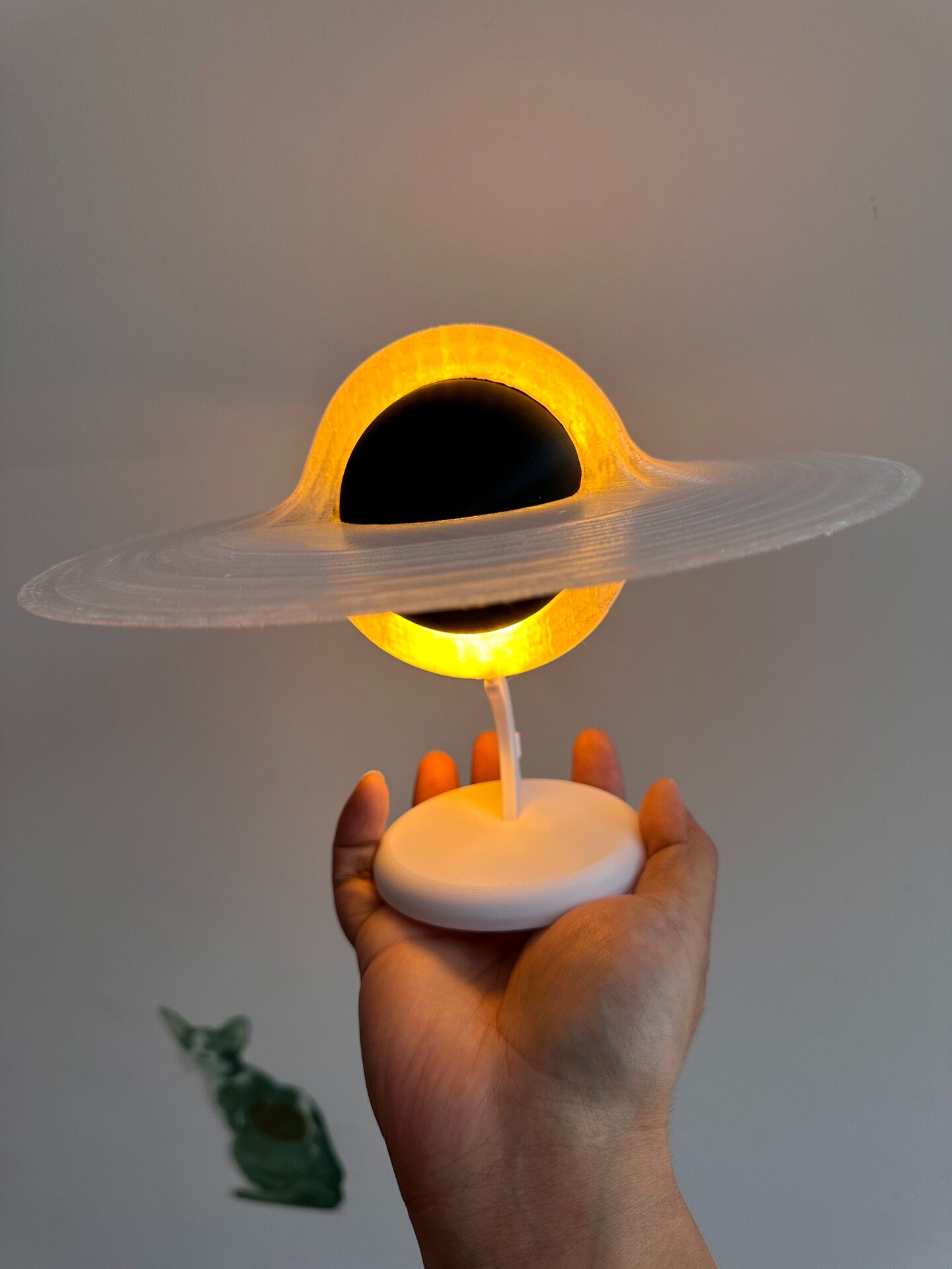 3D Baskılı Işıklı Kara Delik G - Led Ring Light 18 incelemesi ve fiyatı