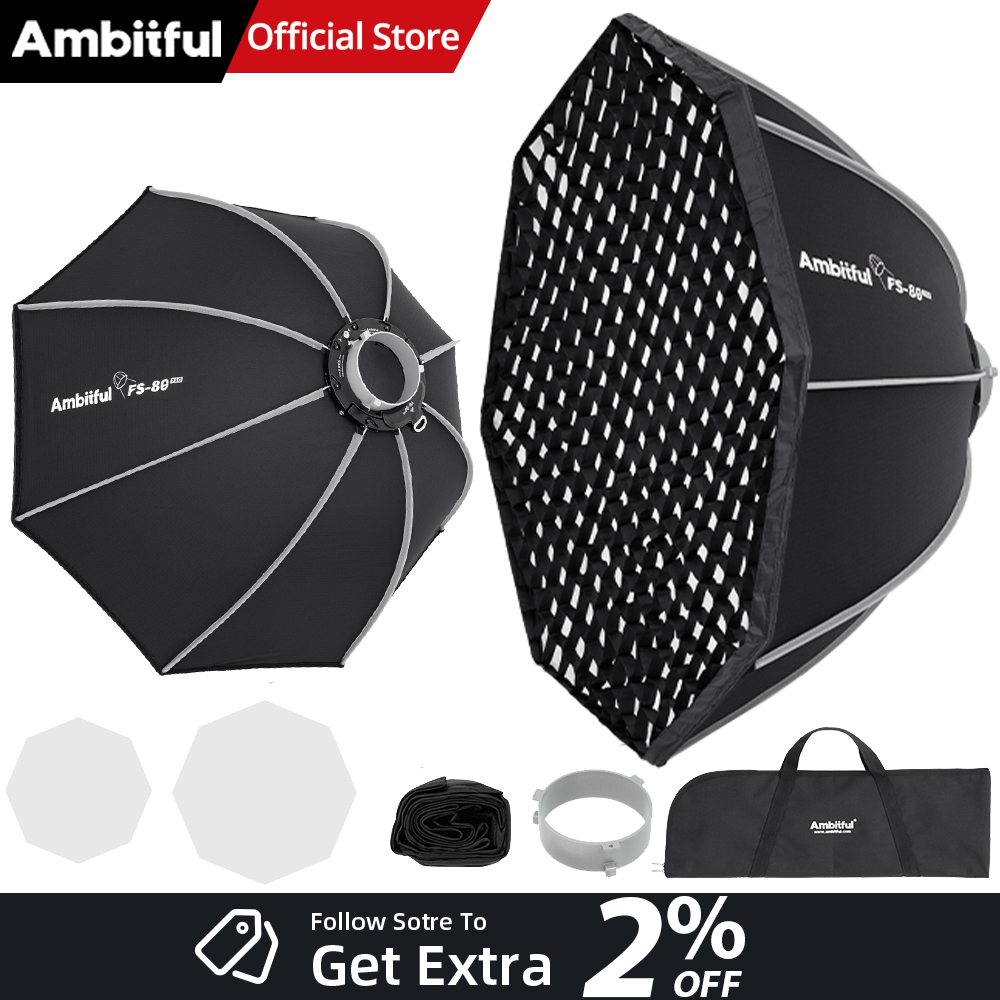 AMBITFUL FS80PROII Hızlı Kurul - Photography Studio Lighting Set Up incelemesi ve fiyatı