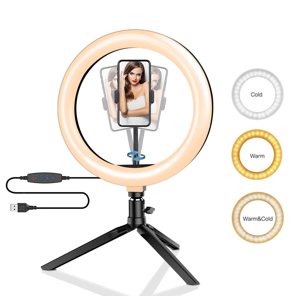 26 cm 10 inç Led Halka Selfie  - Photography Umbrella Lighting Kit incelemesi ve fiyatı