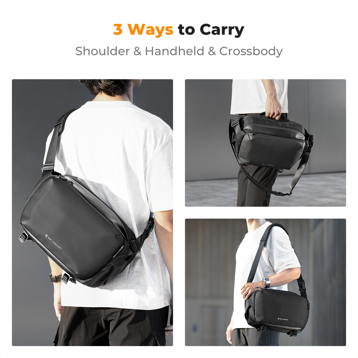 K&F CONCEPT 12L/10L Kamera ask - Photography Lighting Equipment Bags incelemesi ve fiyatı