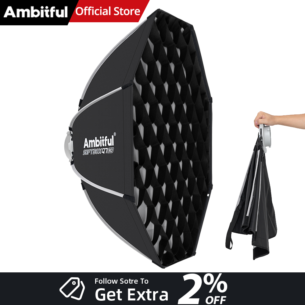 AMBITFUL Q7II 55/65/90cm Bowen - Photography Studio Lighting Set Up incelemesi ve fiyatı