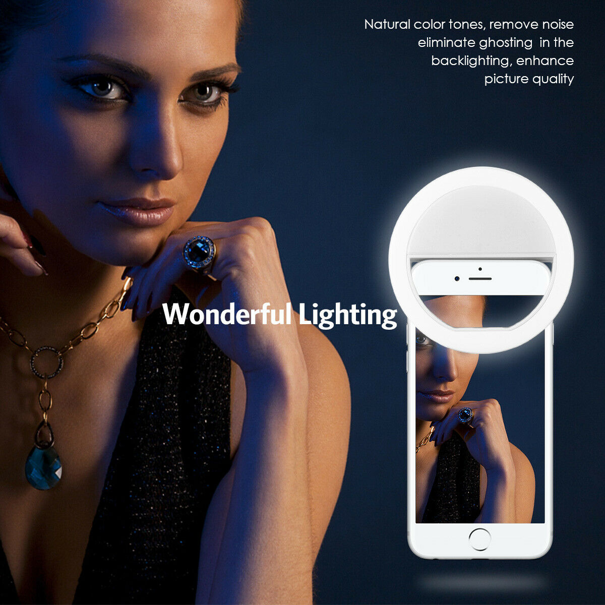 USB Şarjlı Led Selfie Halka Iş - Photography Lighting Tent incelemesi ve fiyatı