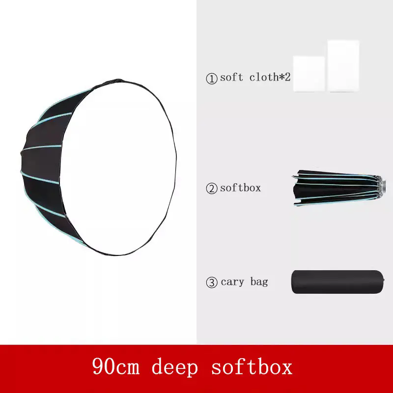 Derin Parabolik Softbox 35in 9 - Photography Studio Lighting Set Up incelemesi ve fiyatı