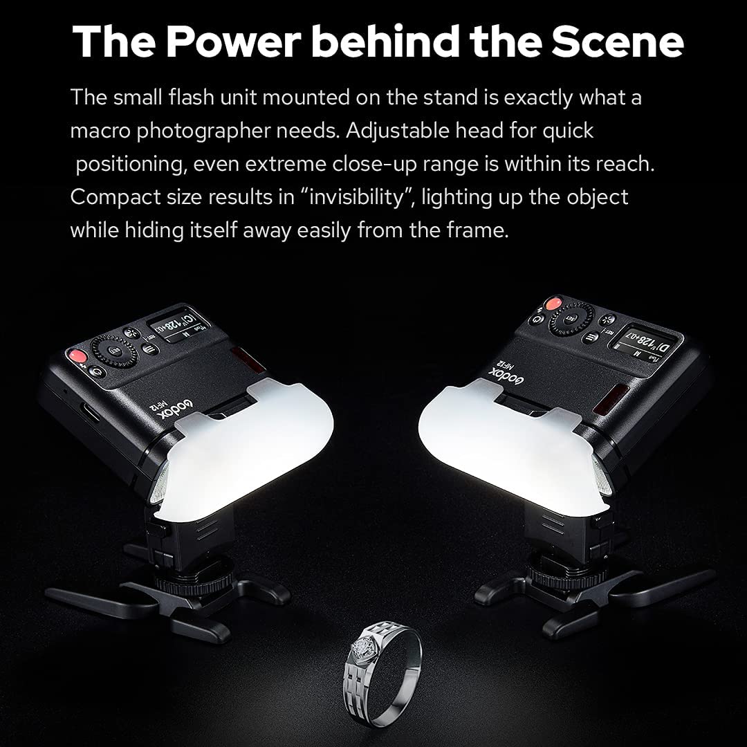 Godox MF12-K2 Makro Flaş 2'li  - Photography Lighting Kit Godox incelemesi ve fiyatı