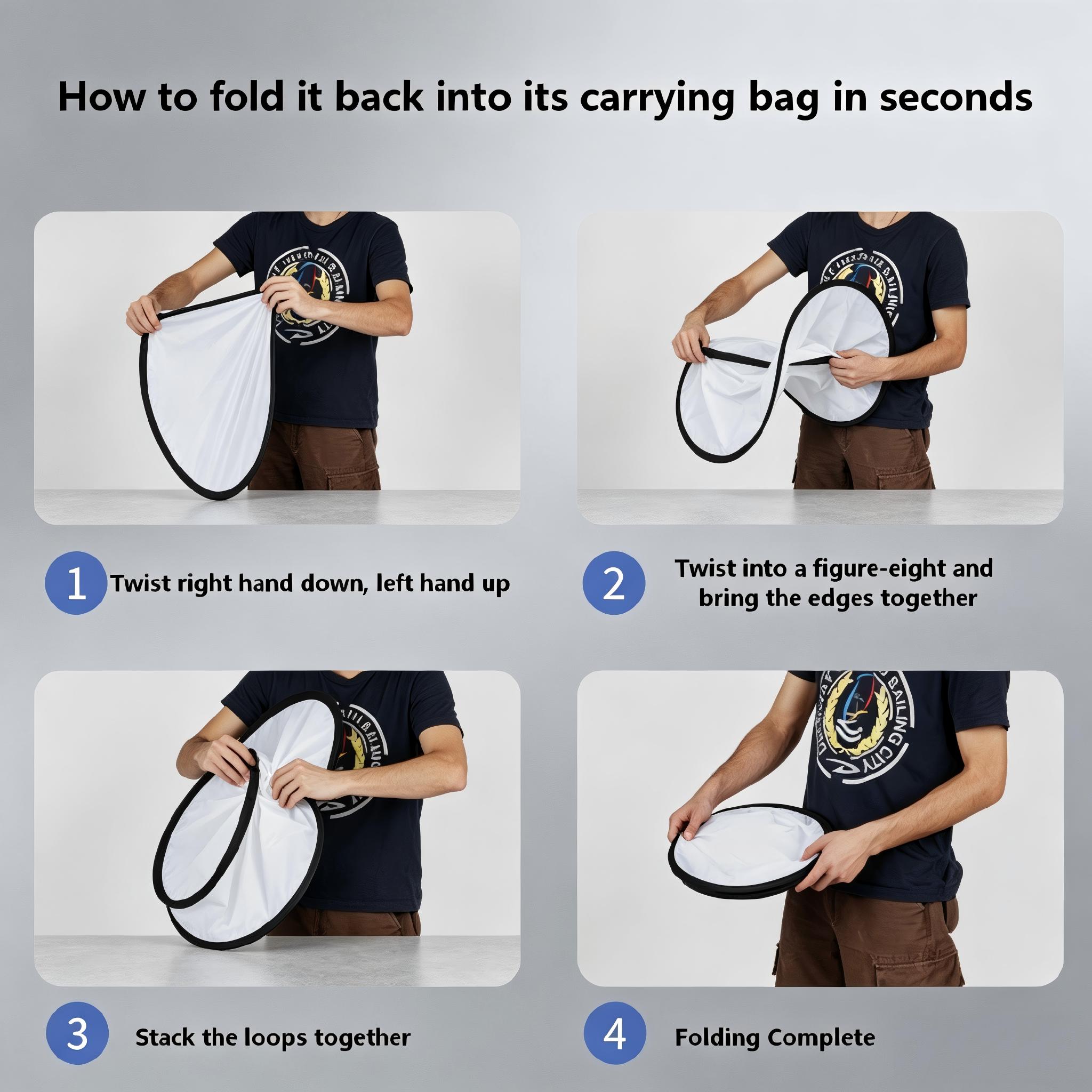 2'si 1 Arada Çift Taraflı Altı - Photography Lighting Kit Portable incelemesi ve fiyatı